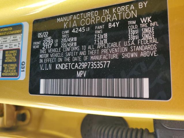 2023 KIA SELTOS SX KNDETCA29P7353577