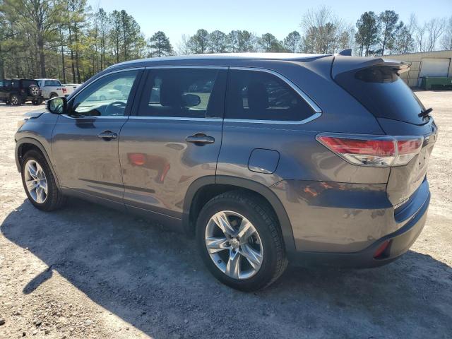 Vin: 5tdykrfh8fs080197, lot: 49597985, toyota highlander limited 20152