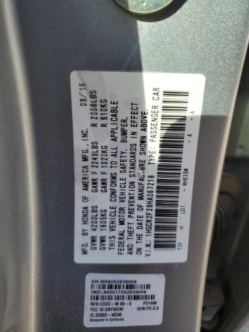 2017 HONDA ACCORD LX - 1HGCR2F39HA067218
