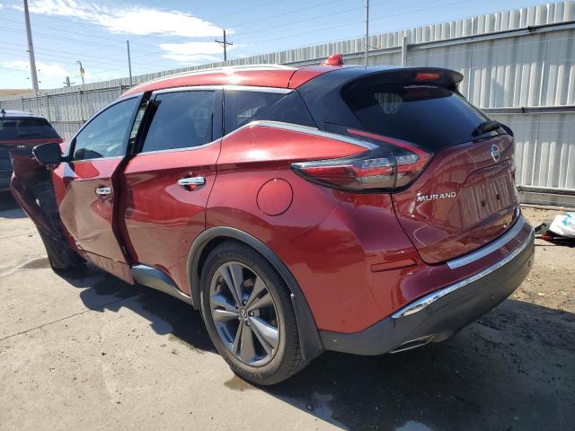 Vin: 5n1az2ds7ln156847, lot: 47846415, nissan murano platinum 20202