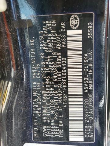 2015 TOYOTA CAMRY LE - 4T1BF1FK8FU064130