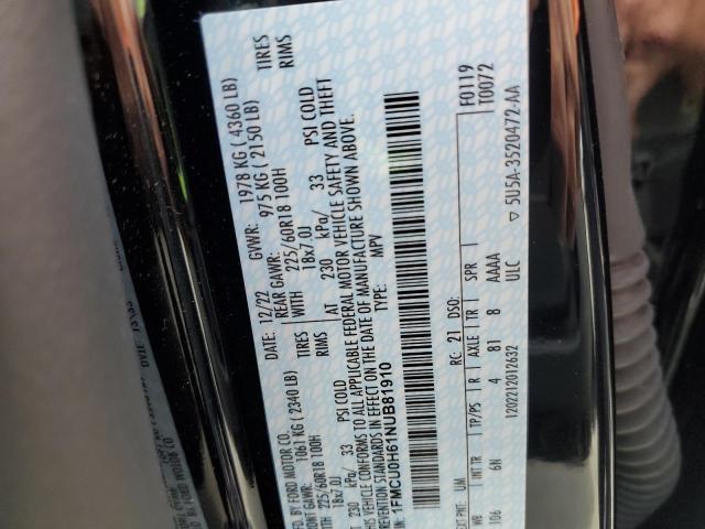 2022 FORD ESCAPE SEL - 1FMCU0H61NUB81910