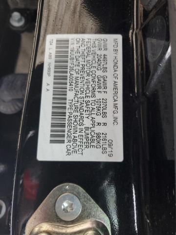 19UUB1F35LA005410 2020 ACURA TLX