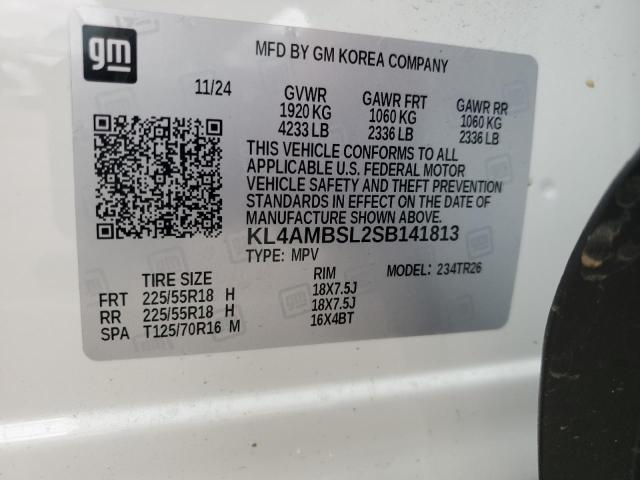2025 BUICK ENCORE GX - KL4AMBSL2SB141813
