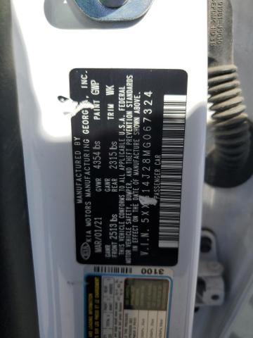 2021 KIA K5 LXS - 5XXG14J28MG067324