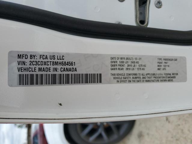 2021 DODGE CHARGER R/ 2C3CDXCT8MH684561