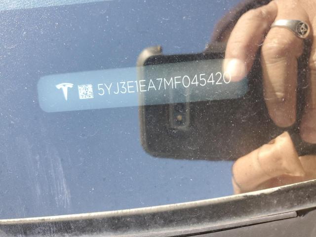 2021 TESLA MODEL 3 - 5YJ3E1EA7MF045420