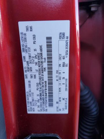 2015 FORD F150 SUPER - 1FTEW1E84FFB18048