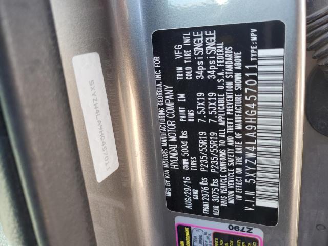 2017 HYUNDAI SANTA FE S - 5XYZW4LA9HG457011