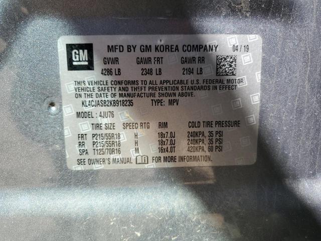 2019 BUICK ENCORE PRE - KL4CJASB2KB918235