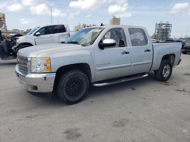 CHEVROLET SILVERADO 2013 silver  flexible fuel 3GCPCSE02DG138926 photo #1