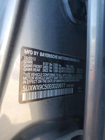 2014 BMW X3 XDRIVE2 - 5UXWX9C50E0D20977