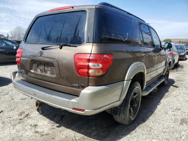 TOYOTA SEQUOIA SR 2001 brown 4dr spor gas 5TDZT34A81S038948 photo #4