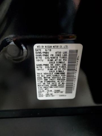 2019 NISSAN ROGUE S - JN8AT2MV1KW374490