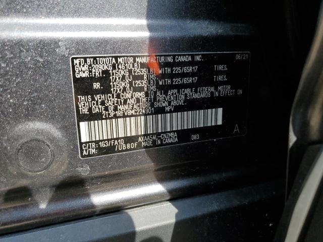 2021 TOYOTA RAV4 XLE - 2T3P1RFV8MC224901
