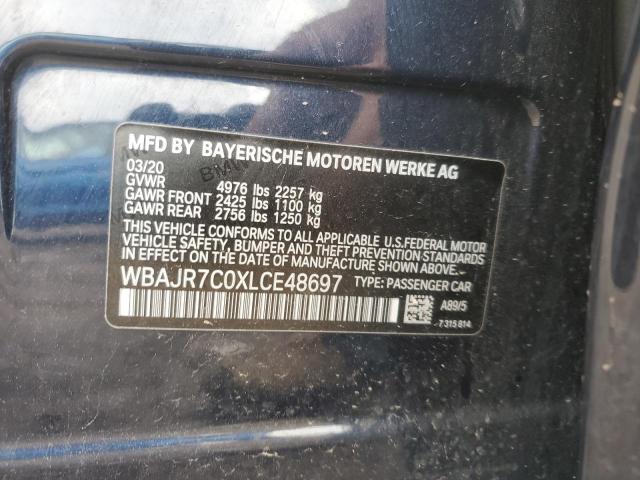 2020 BMW 530 XI - WBAJR7C0XLCE48697
