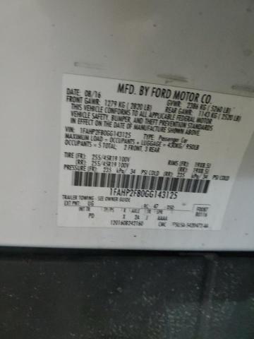 2016 FORD TAURUS LIM - 1FAHP2F80GG143125