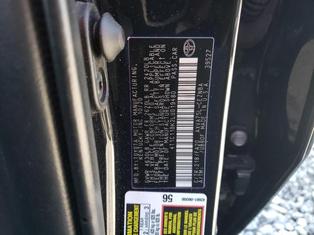 2020 TOYOTA CAMRY LE - 4T1C11BK2LU019480