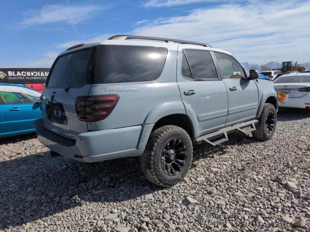 TOYOTA SEQUOIA SR 2004 gray  gas 5TDBT44AX4S220579 photo #4