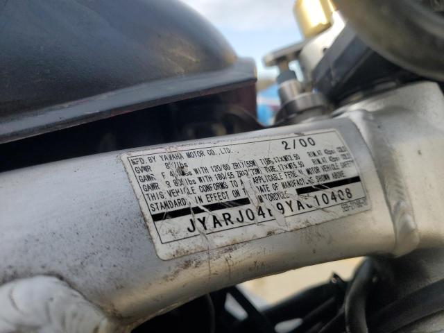 2000 YAMAHA YZFR6 L JYARJ04E9YA010408