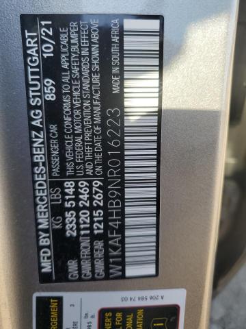 2022 MERCEDES-BENZ C 300 4MAT - W1KAF4HB9NR016223