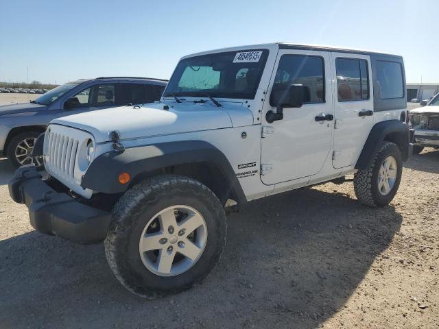 JEEP WRANGLER U 2017 white 4dr spor flexible fuel 1C4BJWDG5HL714927 photo #1