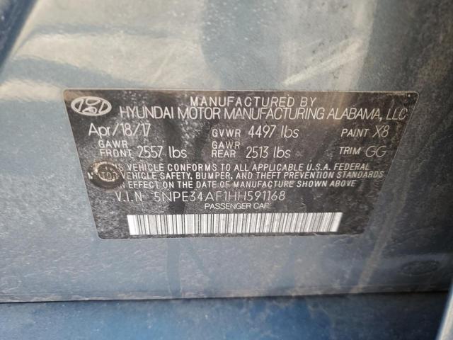 2017 HYUNDAI SONATA SPO 5NPE34AF1HH591168