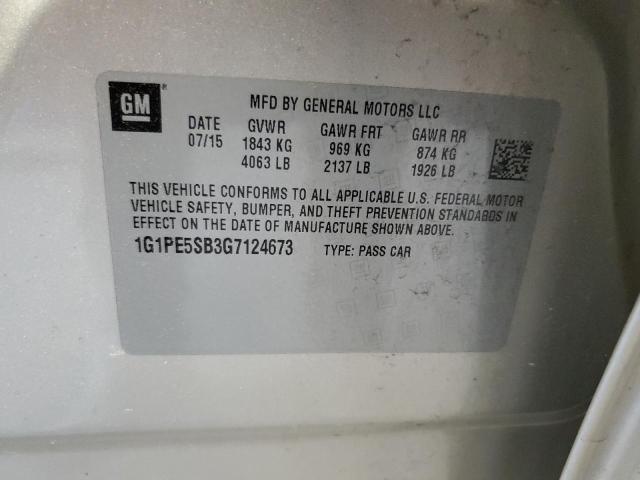 2016 CHEVROLET CRUZE LIMI - 1G1PE5SB3G7124673