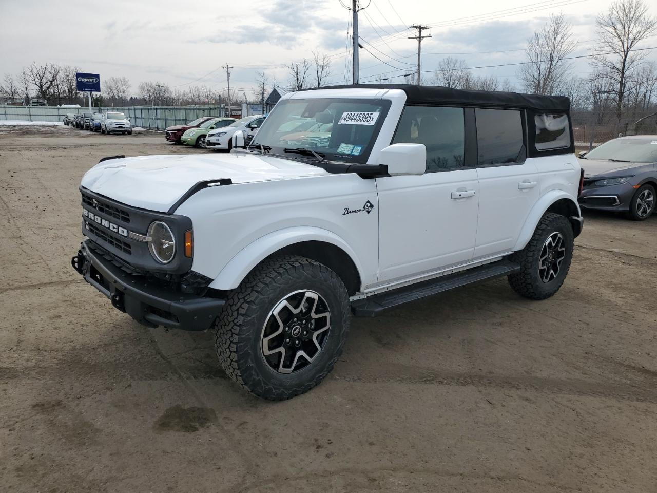 1FMDE5DH7MLA63161 FORD BRONCO BAS 2021
