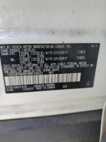 2021 TOYOTA RAV4 XLE - 2T3W1RFV8MC136023