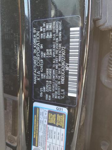 2022 KIA SELTOS NIG KNDEUCA20N7279072