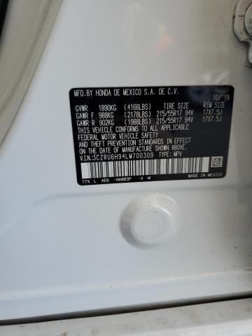 2020 HONDA HR-V TOURI 3CZRU6H94LM700309