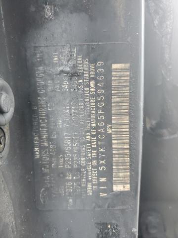2015 KIA SORENTO LX - 5XYKTCA65FG594639