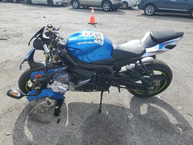 SUZUKI GSX-R750 2022 blue  gas JS1GR7MA3N7100490 photo #4