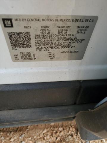 2020 CHEVROLET EQUINOX PR - 3GNAXPEXXLS556173