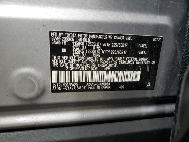 2020 TOYOTA RAV4 XLE - 2T3P1RFV9LC101638
