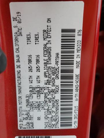 2019 TOYOTA TACOMA DOU - 3TMAZ5CN7KM092495