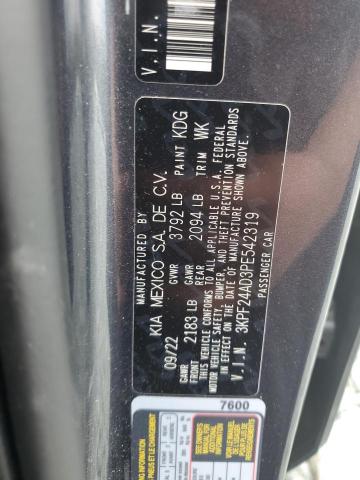 2023 KIA FORTE LX 3KPF24AD3PE542319
