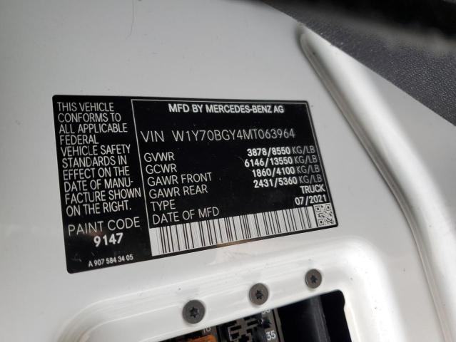 2021 MERCEDES-BENZ SPRINTER 1 W1Y70BGY4MT063964