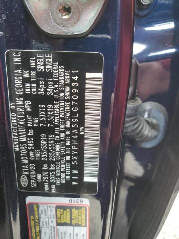 2020 KIA SORENTO EX - 5XYPH4A59LG709341