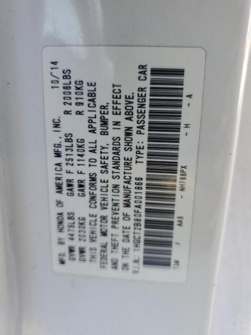 2015 HONDA ACCORD EXL - 1HGCT2B80FA001866