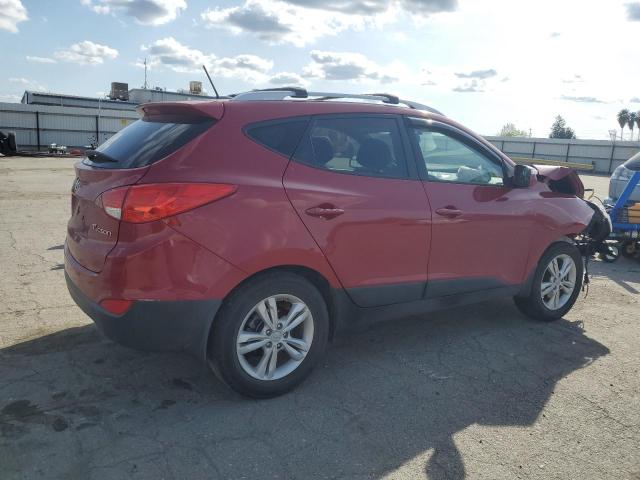 HYUNDAI TUCSON GLS 2013 red 4dr spor gas KM8JU3AC2DU685762 photo #4