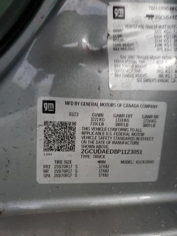 2023 CHEVROLET SILVERADO - 2GCUDAED8P1123051