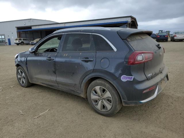 KIA NIRO EX 2019 gray  hybrid engine KNDCD3LD6K5259437 photo #3