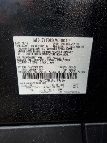 2015 FORD TAURUS POL - 1FAHP2MK5FG119786