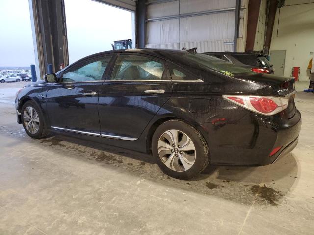 HYUNDAI SONATA HYB 2013 black  hybrid engine KMHEC4A45DA094104 photo #3