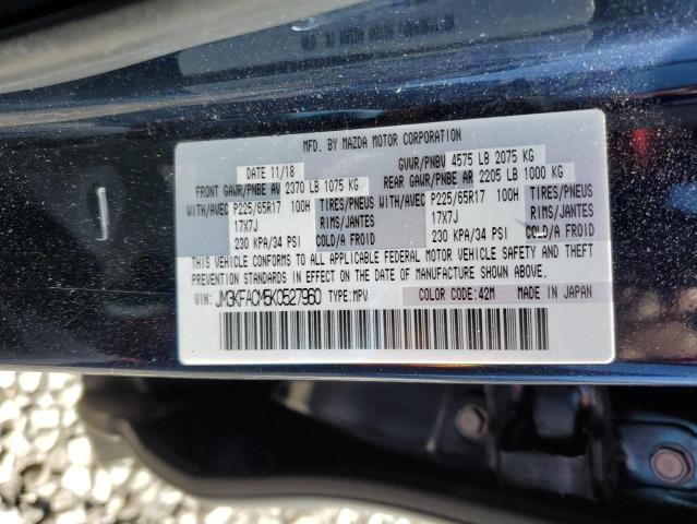 2019 MAZDA CX-5 TOURI - JM3KFACM5K0527960