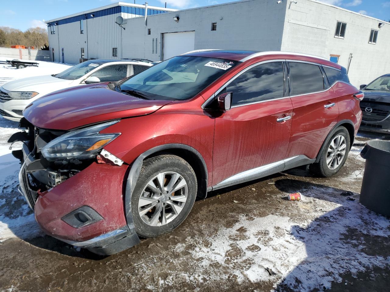 5N1AZ2MH7JN167123 NISSAN MURANO S 2018