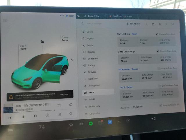 2020 TESLA MODEL Y - 5YJYGDEE7LF008743