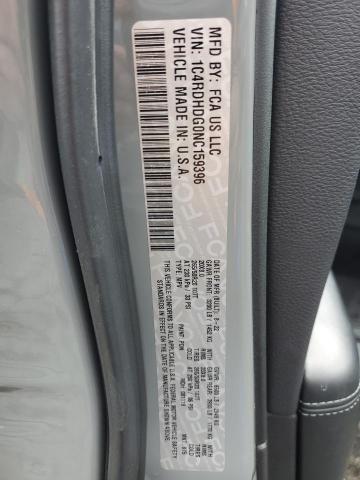2022 DODGE DURANGO GT - 1C4RDHDG0NC159396